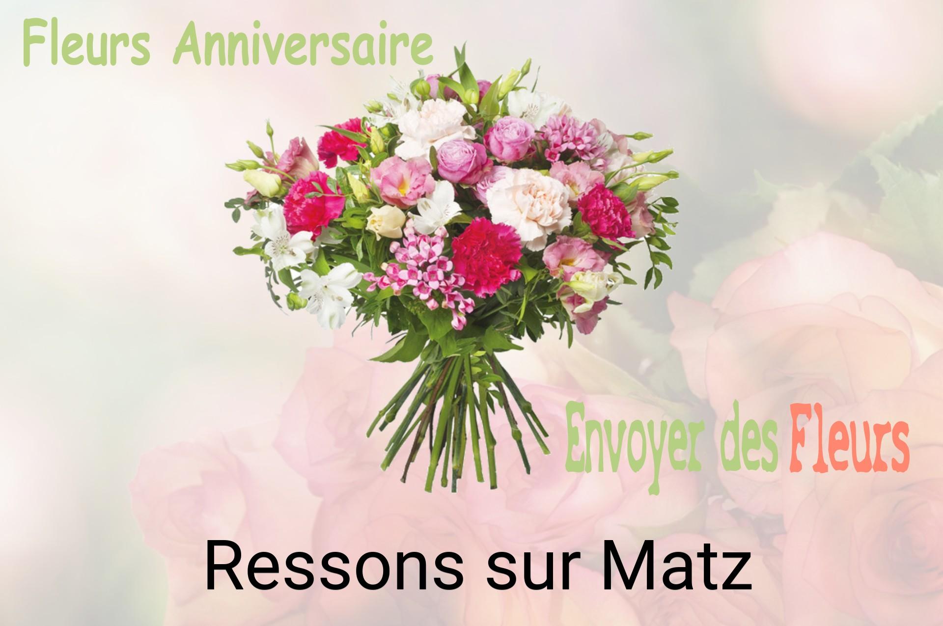 Bouquet de fleurs d’anniversaire livré à Ressons-sur-Matz